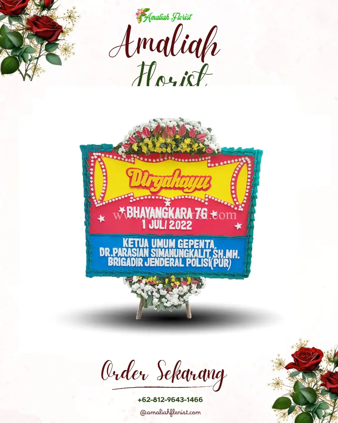 Papan Bunga HUT Ulang Tahun BSD City